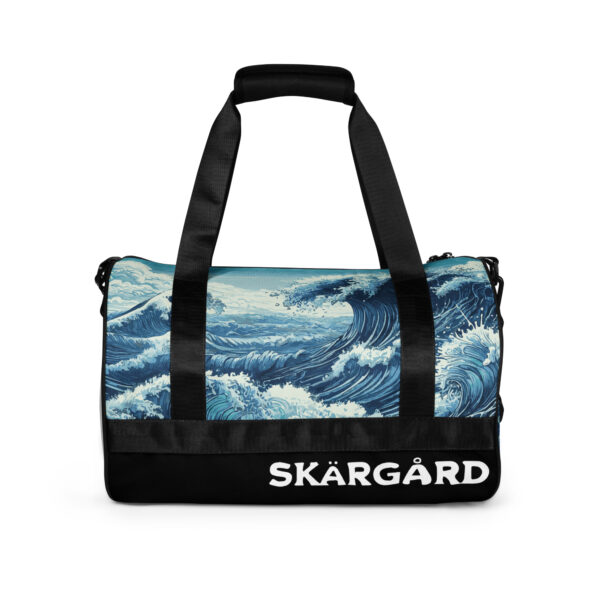 Waves - All-over print gym bag - Image 3