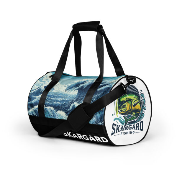 Waves - All-over print gym bag - Image 5