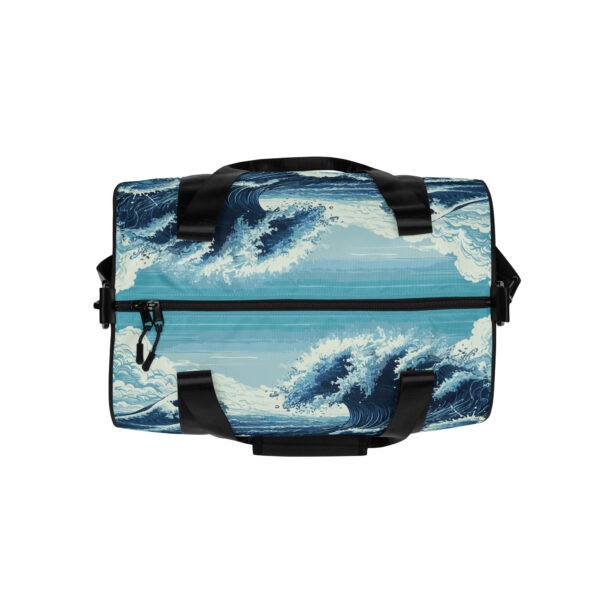 Waves - All-over print gym bag - Image 2