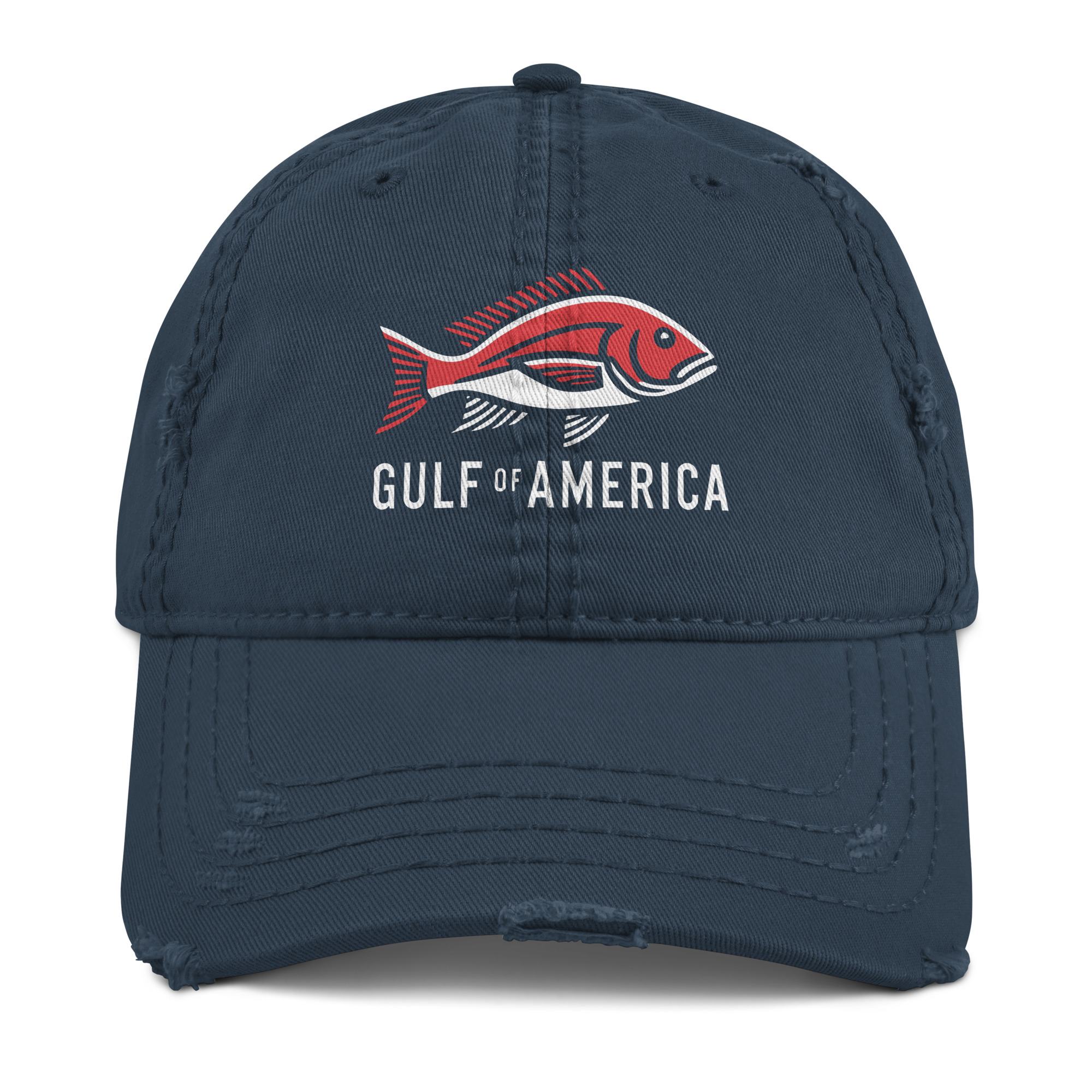 Distressed Gulf of America Hat - Image 2