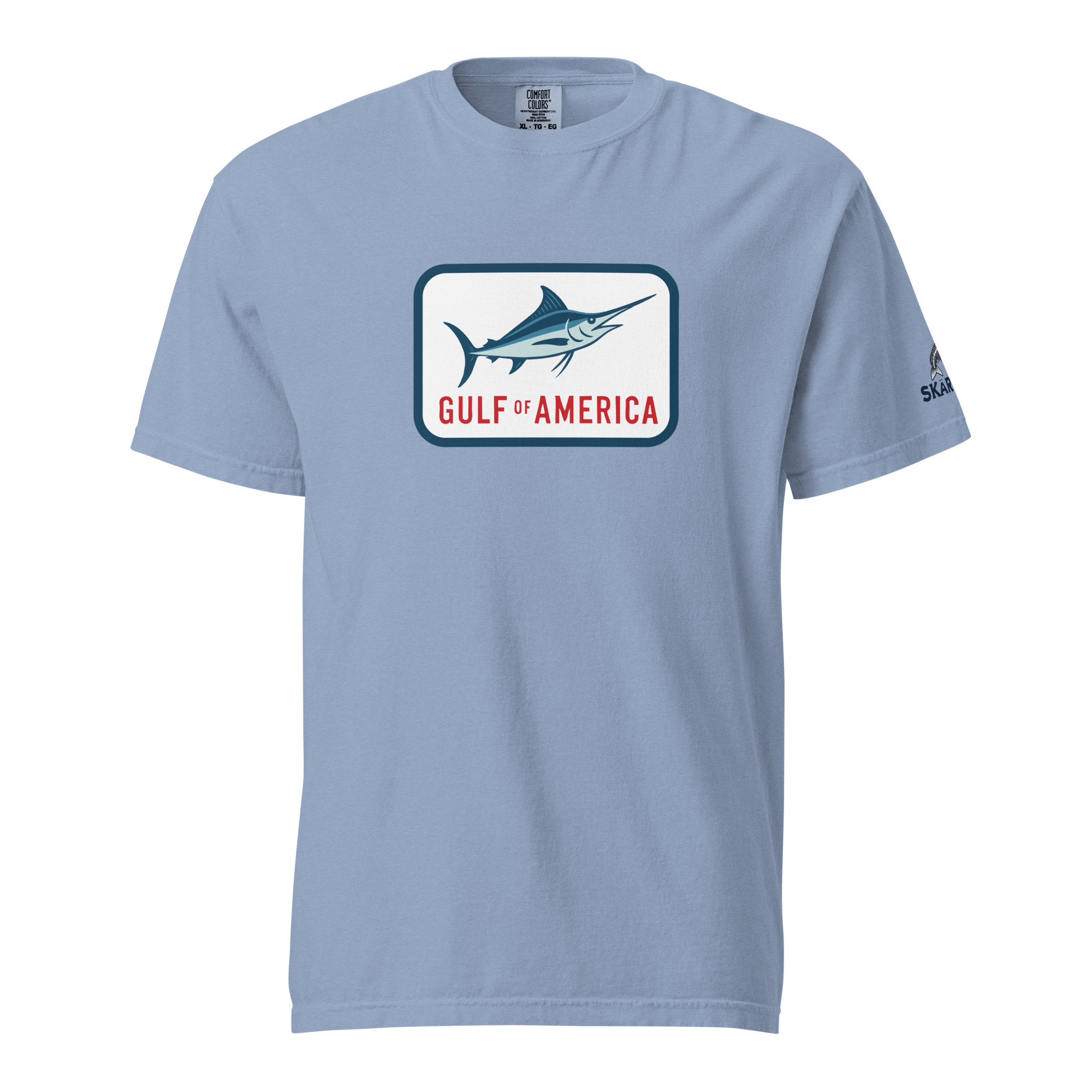 Gulf of America - Marlin, garment-dyed heavyweight t-shirt - Image 4