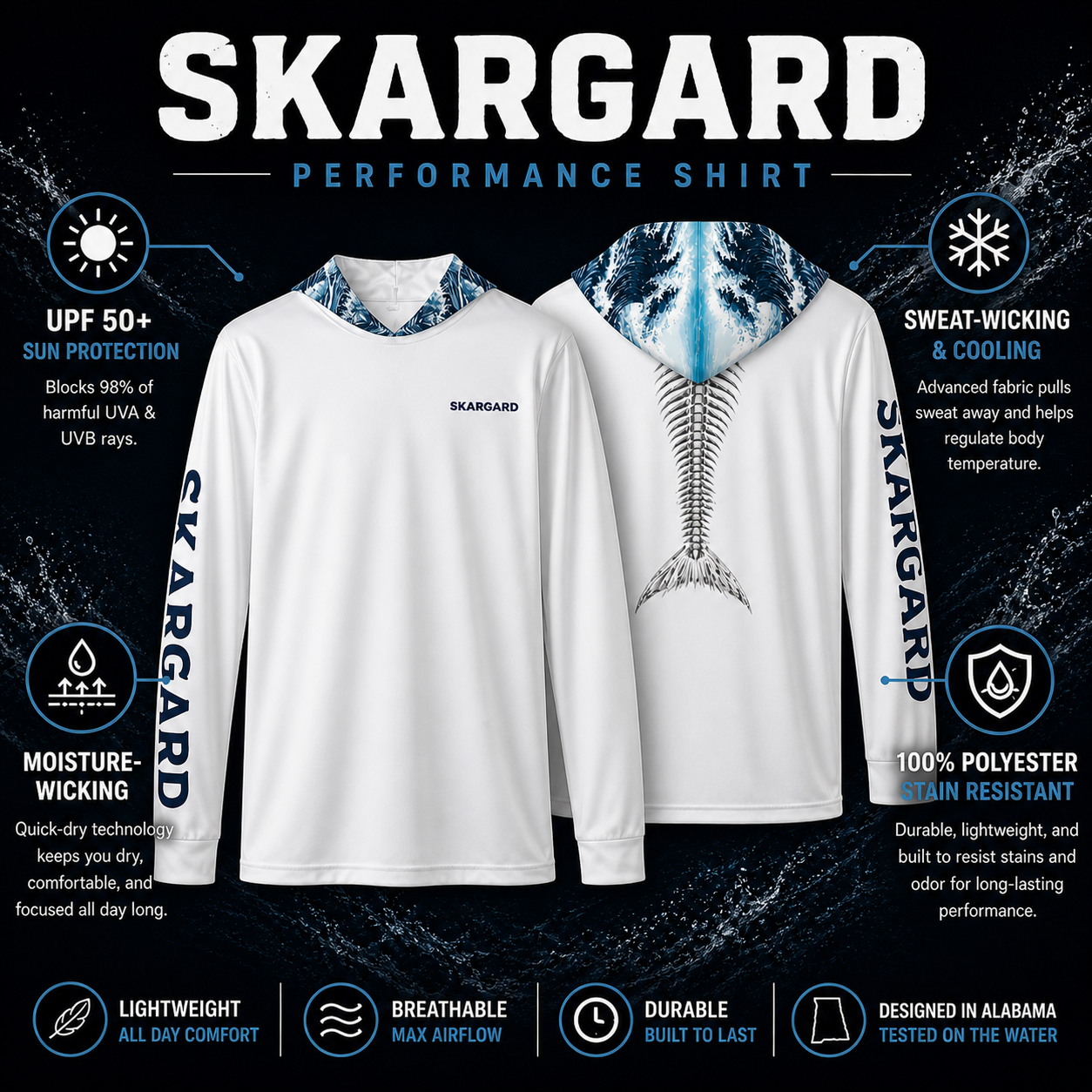 Performance Fishing Longsleeve Shirt - Fisk - Image 3