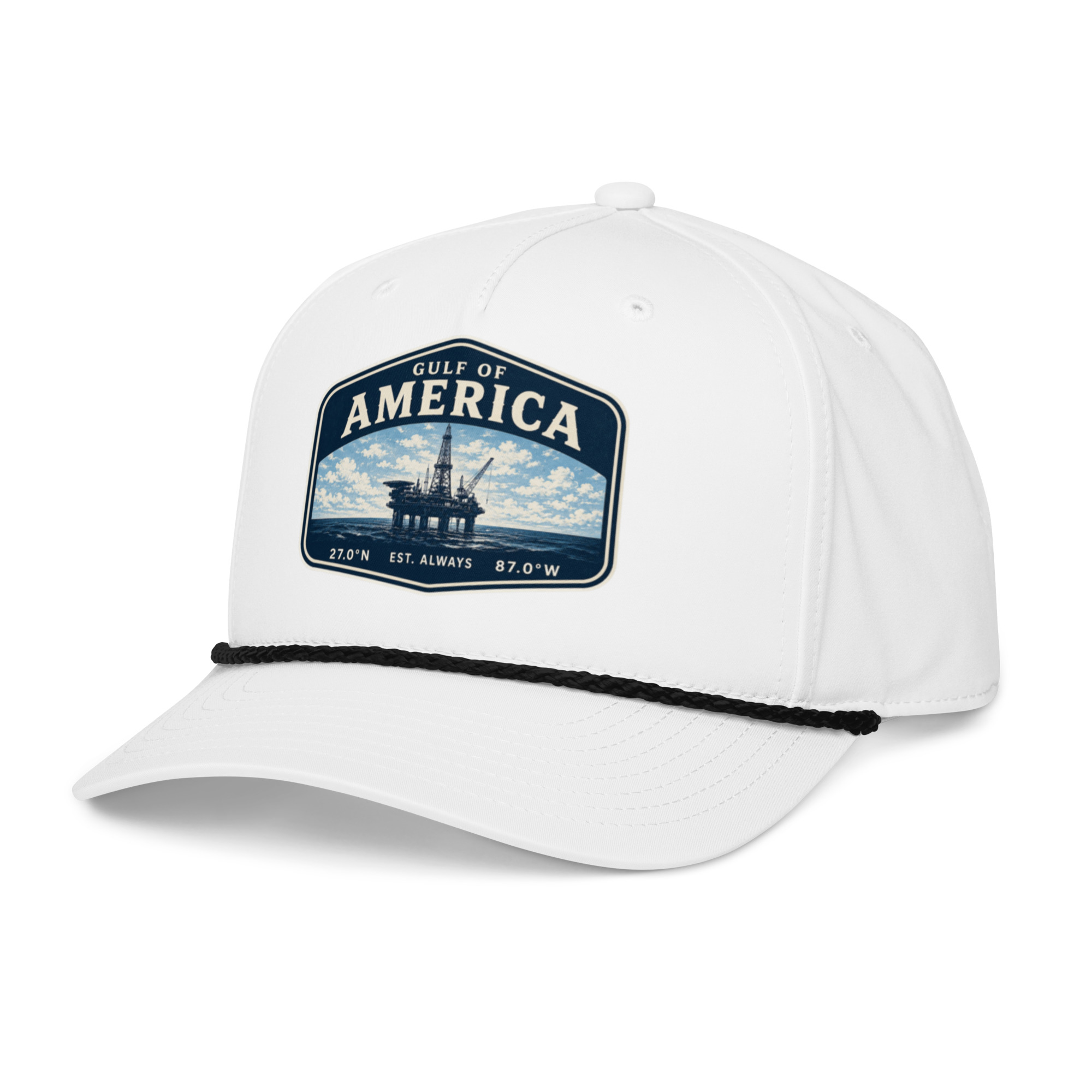 Oil Rig Classic rope cap - Image 7